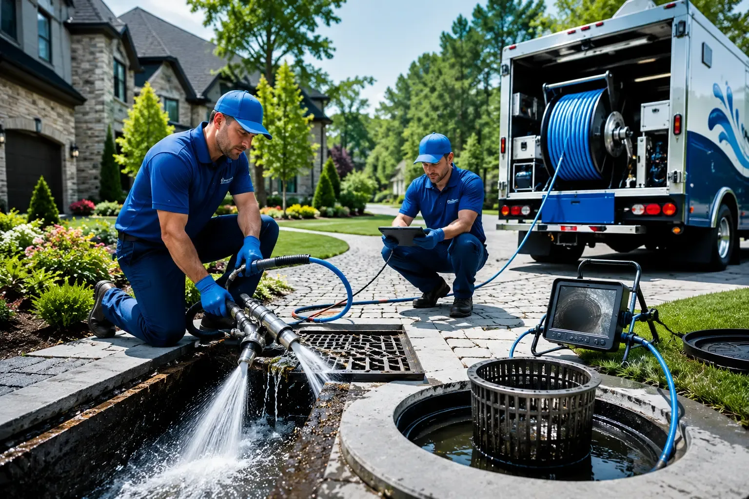 Local outdoor drain cleaning professionals in Grover, CO