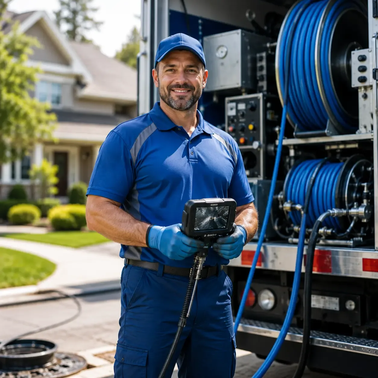Local outdoor drain cleaning specialists in Grover, CO